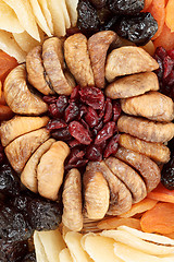 Image showing various dried exotic fruits