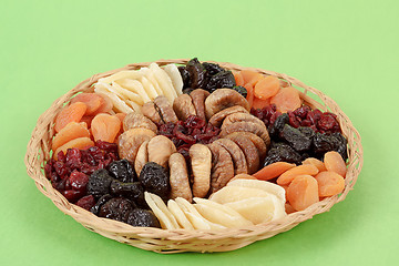Image showing various dried exotic fruits