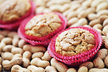 Image showing peanut muffins