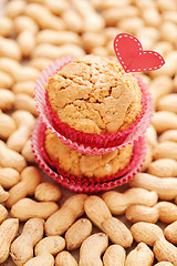 Image showing peanut muffins