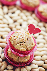 Image showing peanut muffins