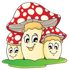 Image showing Mushroom theme image 1