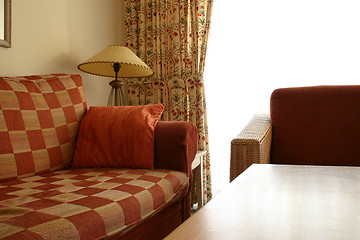 Image showing sofa and table