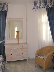 Image showing chest of draws and mirror