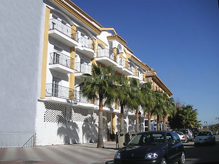 Image showing block of apartments