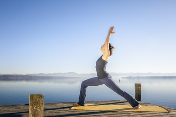 Image showing yoga woman