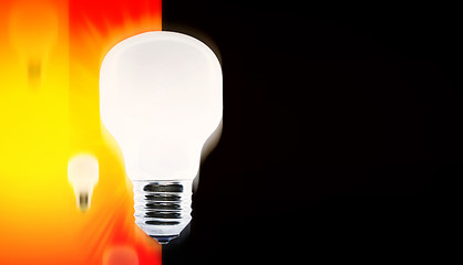 Image showing White bulb