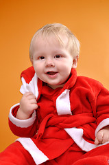 Image showing toddler boy smiling