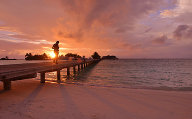 Image showing tropical beach