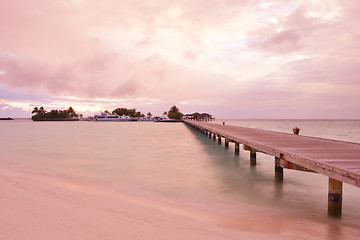 Image showing tropical beach