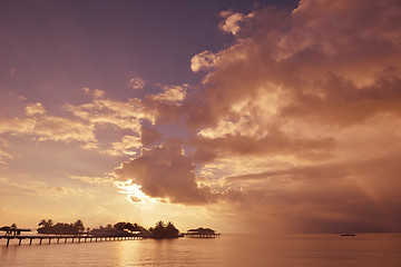 Image showing tropical beach