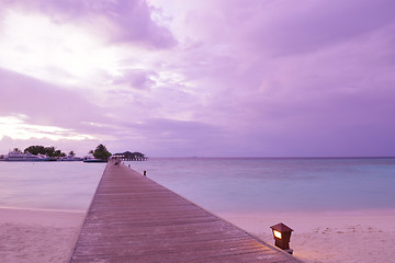 Image showing tropical beach