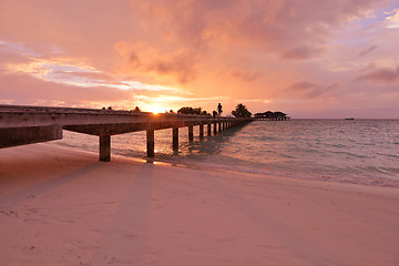 Image showing tropical beach