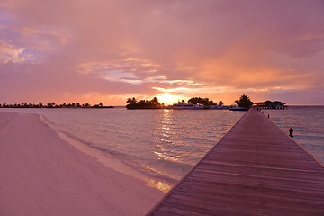 Image showing tropical beach