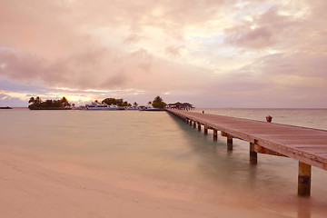 Image showing tropical beach