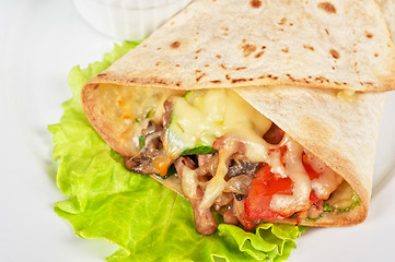 Image showing burrito