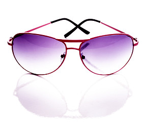 Image showing Pink sunglasses