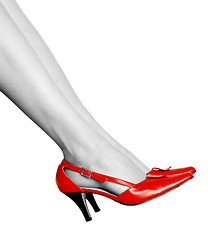 Image showing Legs and shoes