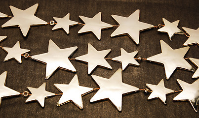 Image showing Christmas stars