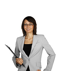 Image showing Portrait of a business woman