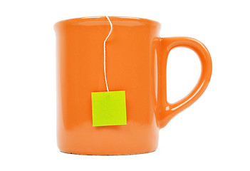 Image showing Mug and tea bag