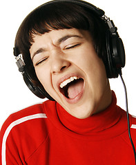 Image showing Singing