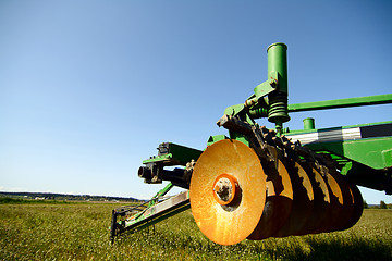 Image showing Agriculture machinery