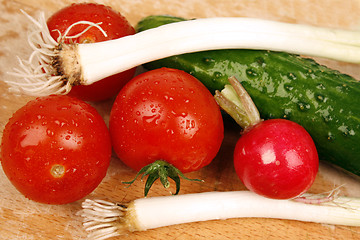 Image showing Salad ingredients