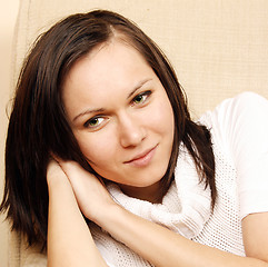 Image showing Woman relaxing