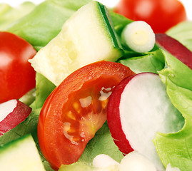 Image showing Healthy salad