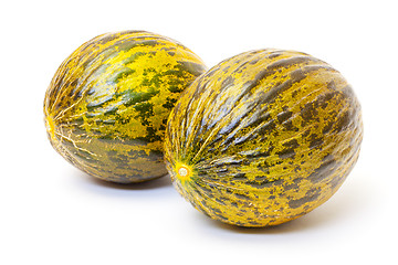 Image showing Two Green Melon