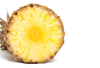 Image showing Slice Ripe Pineapple Fruit