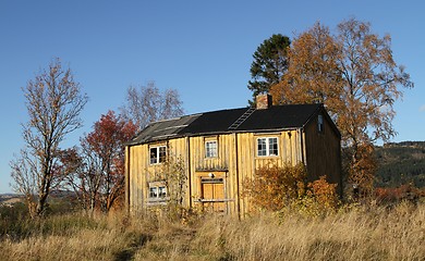 Image showing Old house in autumn