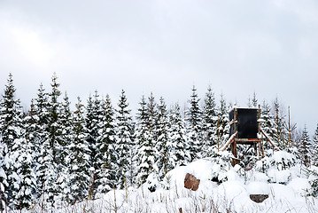 Image showing Hunting tower