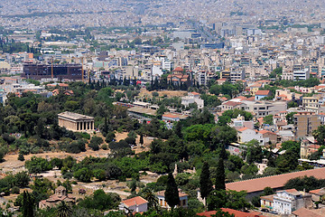 Image showing Cityscape of Athens