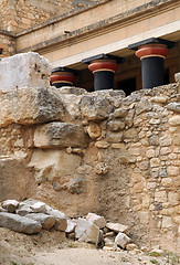 Image showing Detail of Knossos Palace