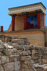 Image showing North Entrance of Knossos Palace