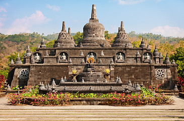 Image showing Buddhist temple - Banjar, Bali, Indonesia 