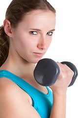 Image showing Woman Working Out