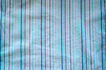 Image showing crumple fabric blue grey lines white background 