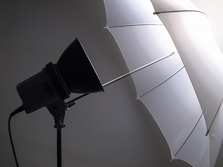 Image showing Light umbrella