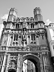 Image showing St Augustine Gate in Canterbury