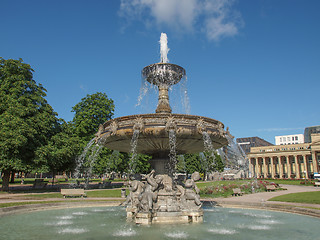 Image showing Schlossplatz (Castle square) Stuttgart