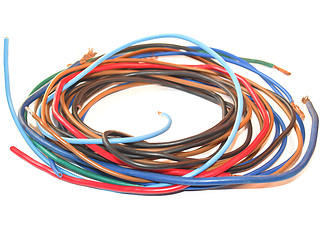 Image showing Electric wire