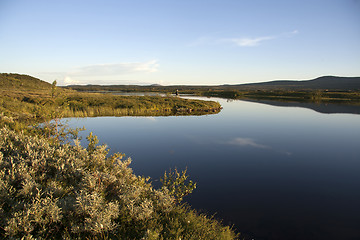 Image showing Lake landscape