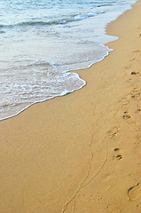 Image showing sand beach