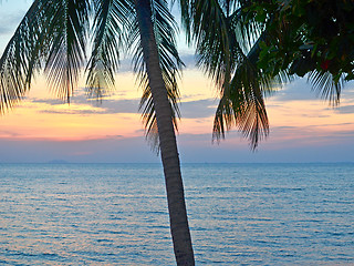 Image showing sunset