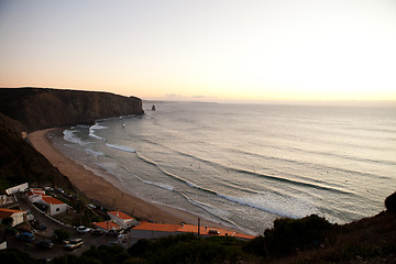 Image showing Surf beach in Portugal