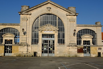 Image showing French market hall.