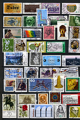 Image showing postage stamps